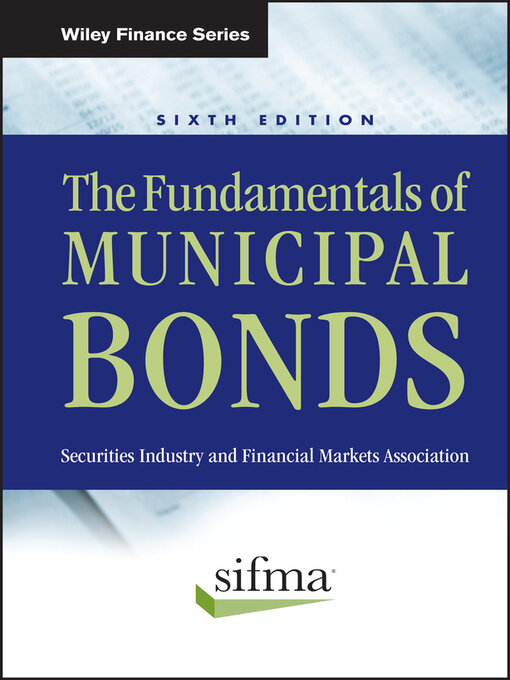Cover image for The Fundamentals of Municipal Bonds
